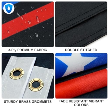 Trump 2024 Double Sided Flag - Heavy Duty 3x5 FT