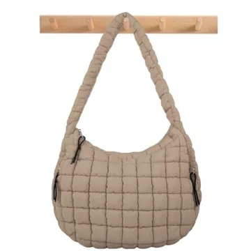 Stylish Quilted Puffer Tote Bag - Perfect for Travel & Daily Use