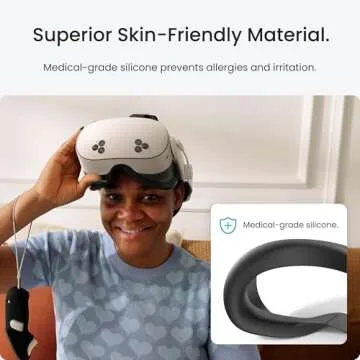 KIWI design F4 Silicone Facial Cover Compatible with Meta Quest 3S (Made for Meta), NOT Compatible with Quest 3