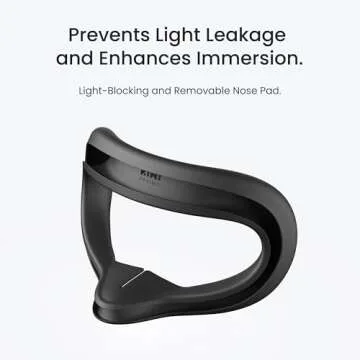 KIWI design F4 Silicone Facial Cover Compatible with Meta Quest 3S (Made for Meta), NOT Compatible with Quest 3