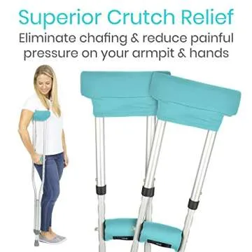 Vive Crutch Pads - Premium Comfort & Support for Mobility
