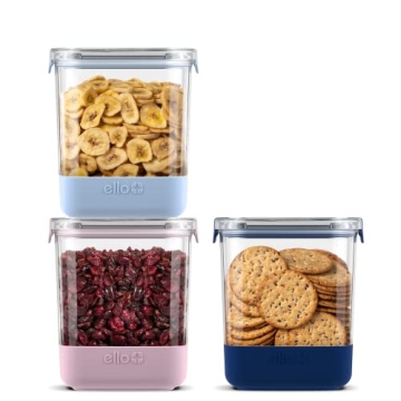 Ello Airtight Food Storage Canisters - Stylish & Functional Kitchen Organization