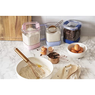 Ello Airtight Plastic Food Storage Canisters - Set of 3