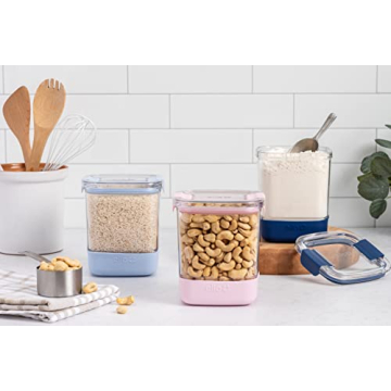 Ello Airtight Plastic Food Storage Canisters - Set of 3