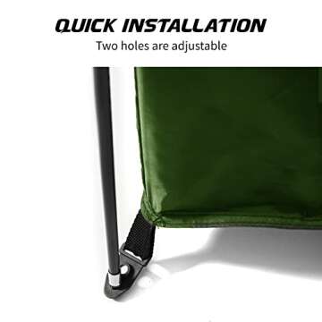 H&ZT Oversized Bike Storage Tent - Waterproof, UV-Protected