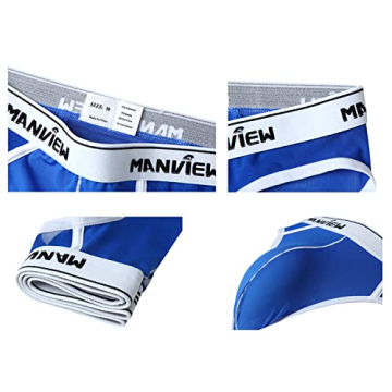 Breathable Mesh Men's Briefs by ManView - Comfort & Style