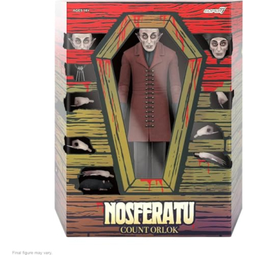 Super7 ULTIMATES! Nosferatu Count Orlok 7" Action Figure - Classic Horror Collectible