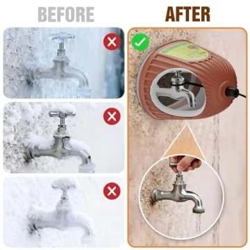 Durable Winter Faucet Covers Last 5 Times Longer - 2 Pack