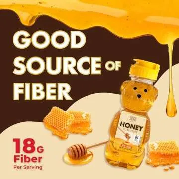 ChocZero Sugar Free Honey - Keto & Vegan Sweetness