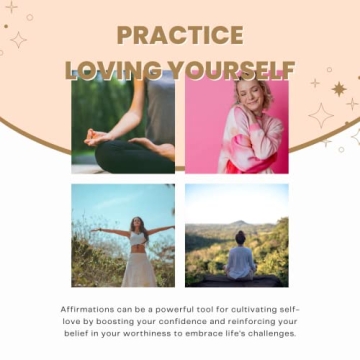 Waterproof Self Care Shower Affirmation Cards for Uplift