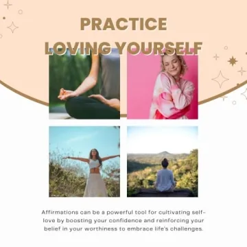 Waterproof Self Care Shower Affirmation Cards for Uplift