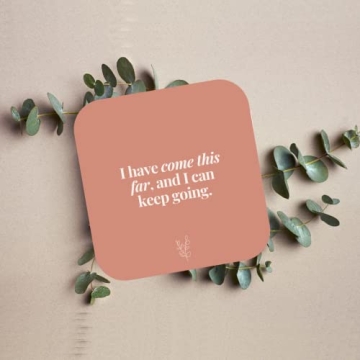 Waterproof Self Care Shower Affirmation Cards for Uplift