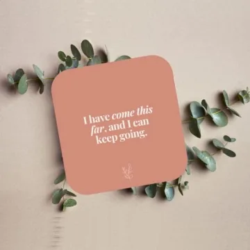 Waterproof Self Care Shower Affirmation Cards for Uplift