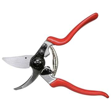 Felco Ergonomic Hand Pruner with 1-inch Cutting Capacity, 8.25in - 100052387
