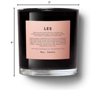 Les Scented Candle by Boy Smells - Cozy Aromatherapy for All