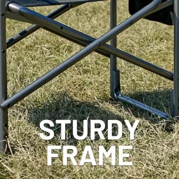 Timber Ridge Oversized Lightweight Camping Chair for Comfort