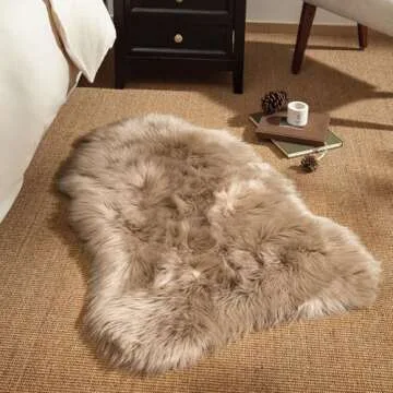 Stylish and Cozy Ashler Faux Fur Rug for Every Room