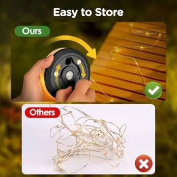 Versatile OGERY Camping String Lights for Outdoor Fun