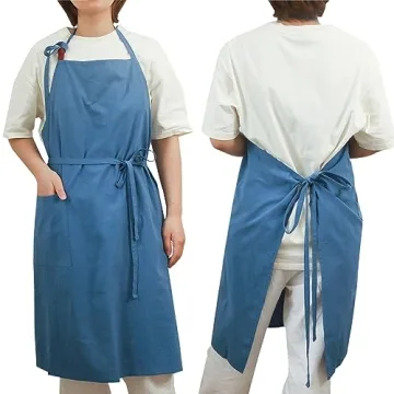 Uteynee Cotton Aprons for Kitchen & Garden Cooking Essentials