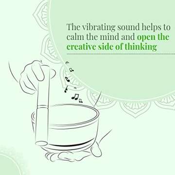 Tibetan Singing Bowl Set for Meditation and Chakra Healing