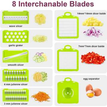 Professional 10-in-1 Vegetable Chopper & Slicer
