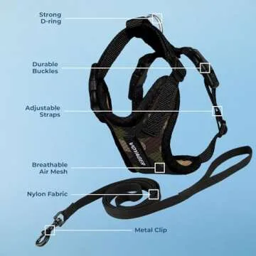 Voyager Adjustable Cat Harness and Leash for Small Cats
