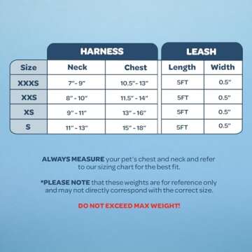 Voyager Adjustable Cat Harness and Leash for Small Cats