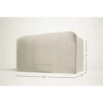 Stylish JADE AND JUNO HOME Tissue Box Cover in Autumn Mist