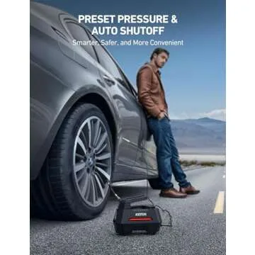 AstroAI Tire Inflator - Compact & Powerful Air Compressor