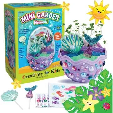 Magical Mermaid Terrarium Kit for Kids