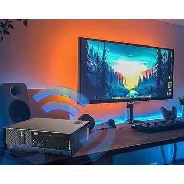 Dell Optiplex 7020 SFF Desktop, Monitor & RGB Headset Set