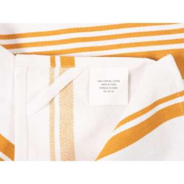 KAF Home Kitchen Towels – Set of 4 Soft and Absorbent