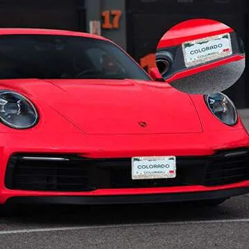 Sparkly Bling License Plate Frame for Women | Unique Gift