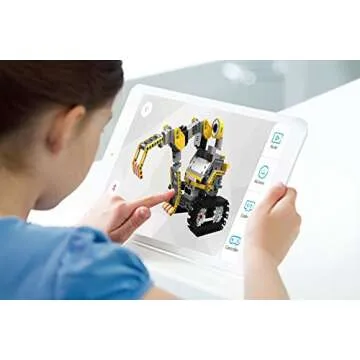 UBTECH JIMU Robot Builderbots Kit - App Enabled Stem Learning Robotic Building Block Kit (2017)