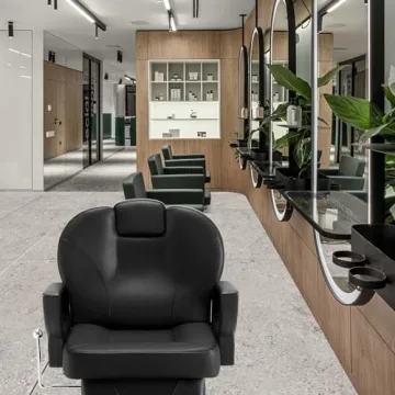 VEVOR Barber Chair 360° Swivel Heavy-Duty Design