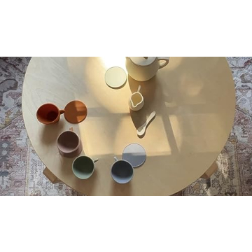 Durable Silicone Tea Play Set for Kids 3-6 Years