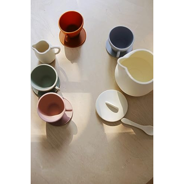 Durable Silicone Tea Play Set for Kids 3-6 Years