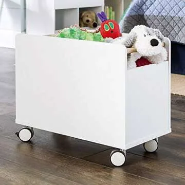 ClosetMaid KidSpace Mobile Toy Chest - For Easy Toy Storage