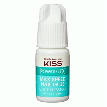 KISS PowerFlex Nail Glue - Fast Drying & Superior Strength