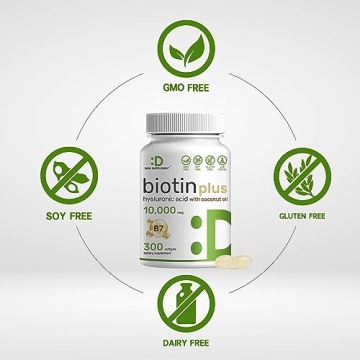 Biotin & Hyaluronic Acid Supplement for Healthy Skin and Hair