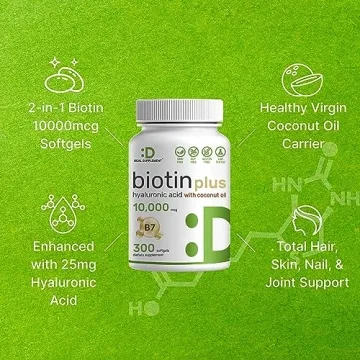 Biotin & Hyaluronic Acid Supplement for Healthy Skin and Hair