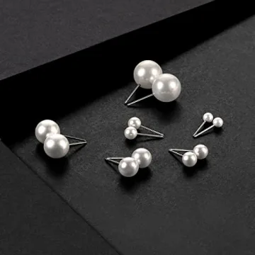 Charisma Hypoallergenic Pearl Stud Earrings Set for All