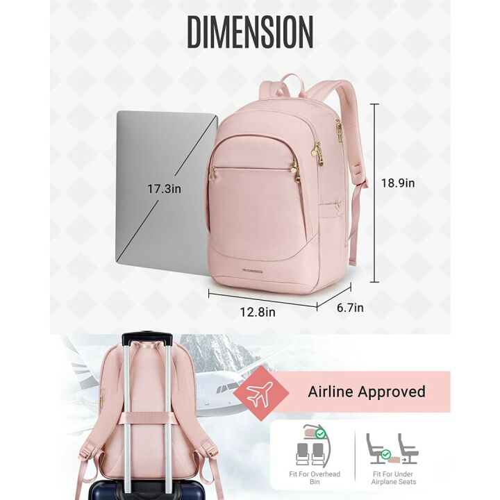 Stylish LIGHT FLIGHT Laptop Backpack for Women