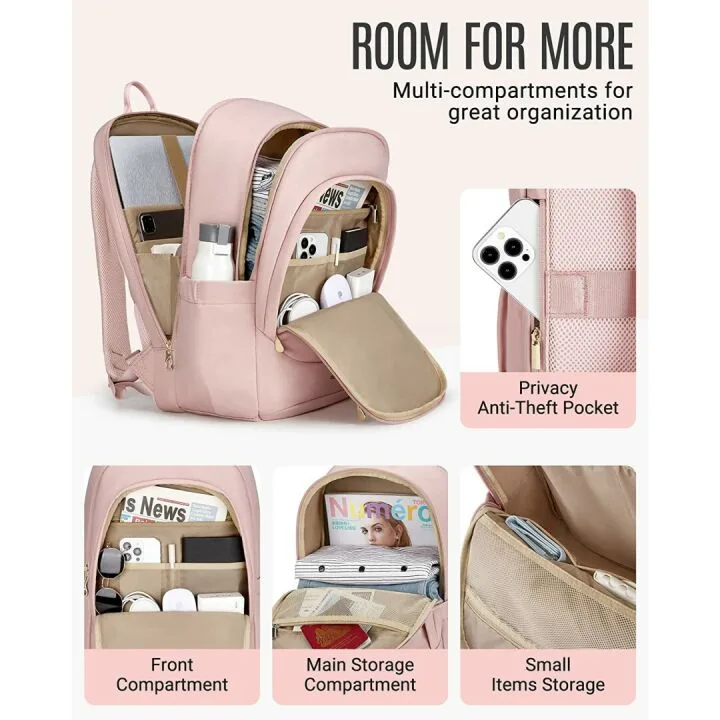 Stylish LIGHT FLIGHT Laptop Backpack for Women