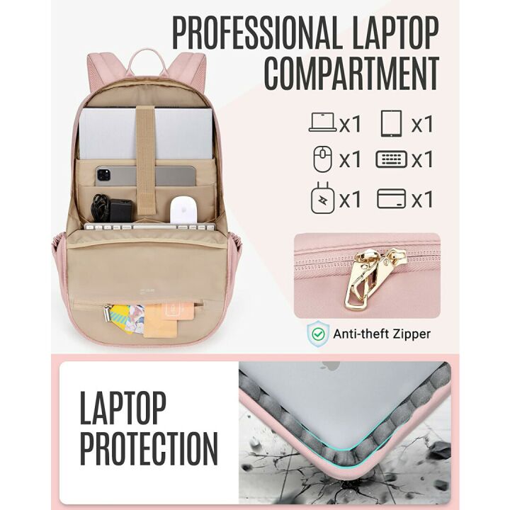 Stylish LIGHT FLIGHT Laptop Backpack for Women