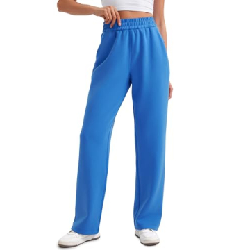 CRZ YOGA SoftAura Wide Leg High Waisted Sweatpants for Women - Soft, Stylish, and Versatile!