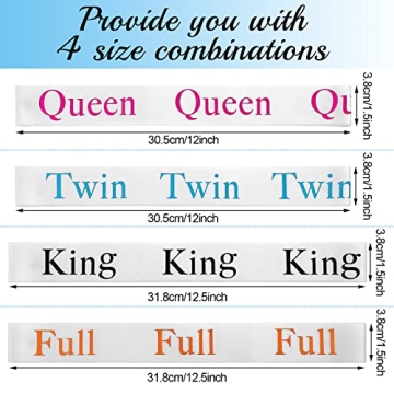 Oudain Bed Sheet Organizer Bands for Simple Closet Organization