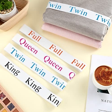 Oudain Bed Sheet Organizer Bands for Simple Closet Organization