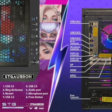 STGAubron Gaming PC for Ultimate Performance and Fun