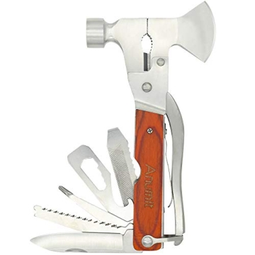 Camping Multitool, Anumit 16 in 1 Survival Gear kit for Hiking Fishing Outdoor, Creative & Cool Gift...